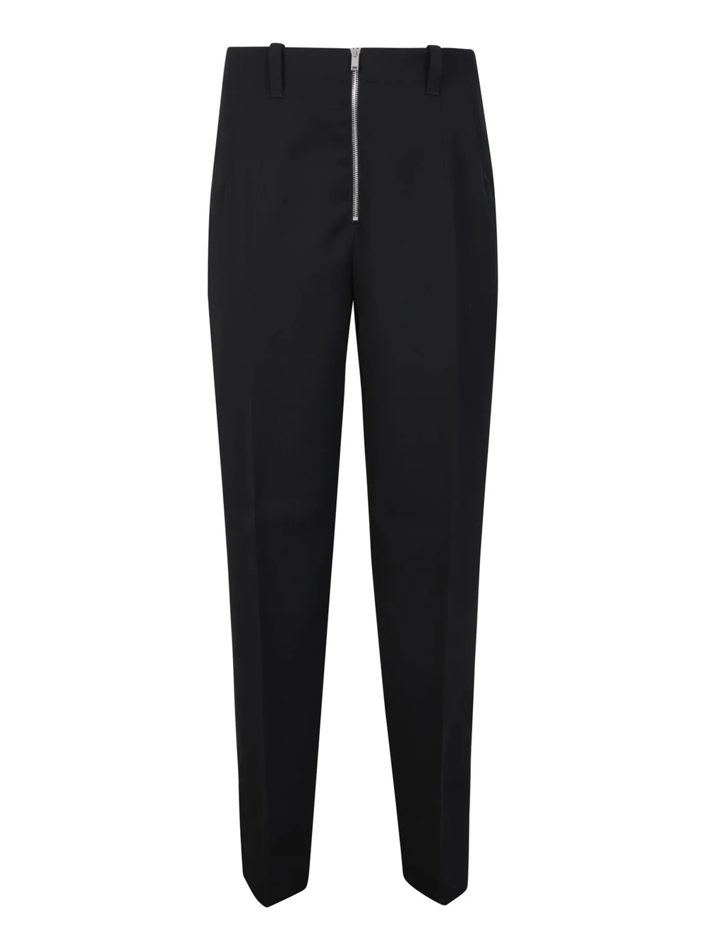 Jil Sander Black Zip-Front Tailored Trousers